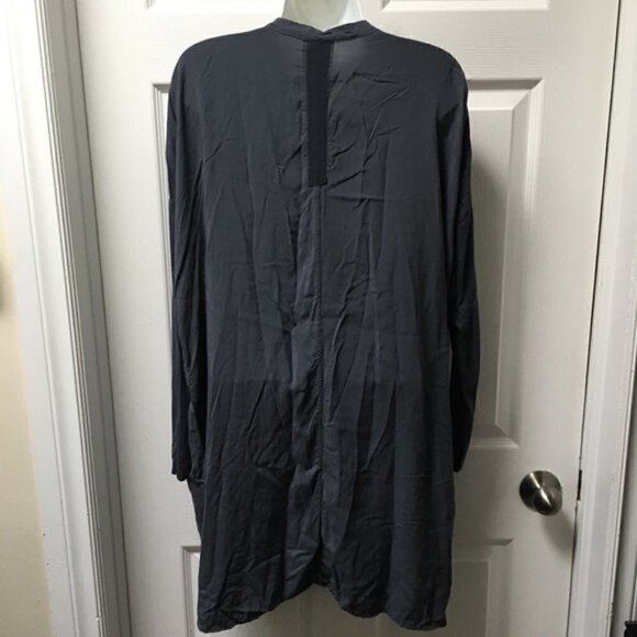 PROJECT AJ 117 Oversized Gray Sheena Tunic - Picture 5 of 13